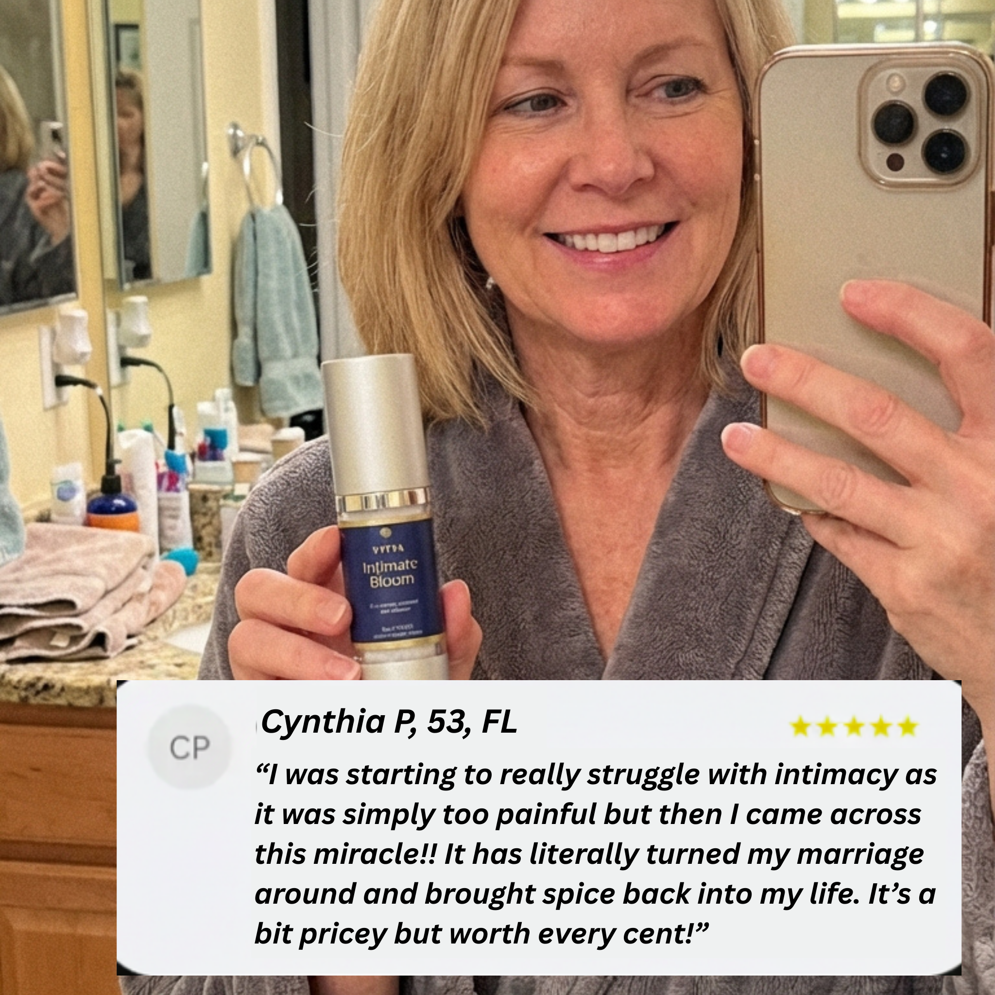 Verified customer testimonial